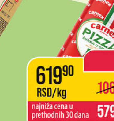 Carnex pizza šunka u omotu