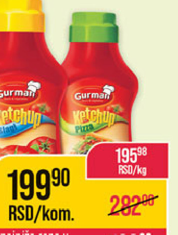 Ketchup Gurman vidre vrsta