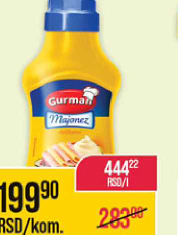 Majonez Gurman delicates 450ml