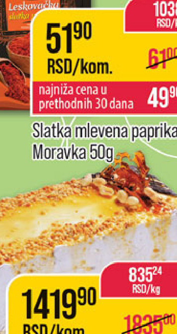 Sosevina mrvica 400g