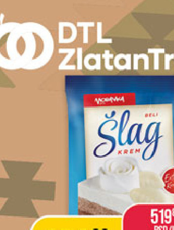 Slag krem 500g Moravka