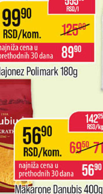 Majonez Polimark 180g