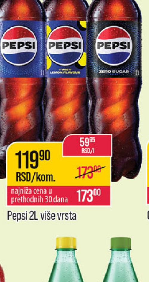 Pepsi 2l, više vrsta