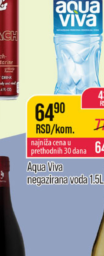 Aqua Viva negazirana voda 1.5L