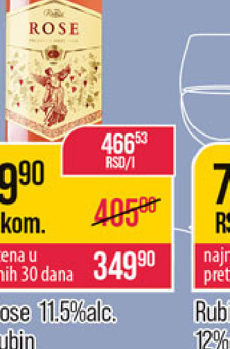 Rubin Rose 1.5L mac