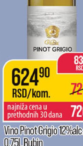 Vino Pinot Grigio 1.5L