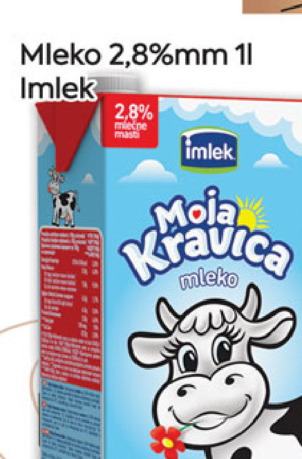 Mleko 2,8%/mm 1l Imlek