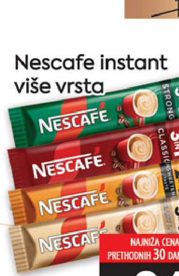 Nescafé instant vile vrste