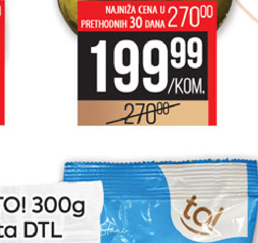 Kikiriki TOI 300g vile vrste DTL