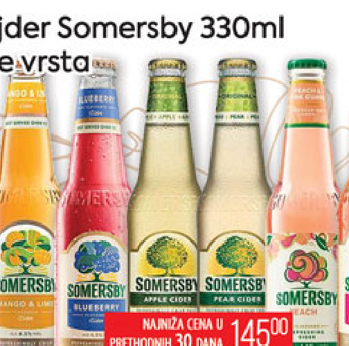 Sajder Somersby 330ml