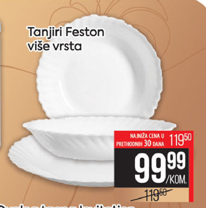 Tanjir Feston više vrsta
