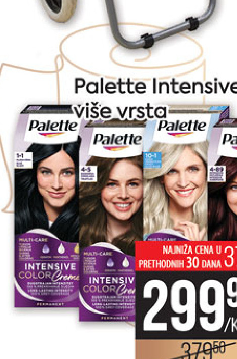 Palette Intensive Color Creme više vrsta
