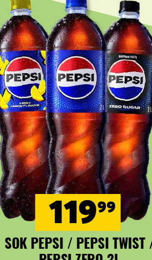 SOK PEPSI / PEPSI TWIST / PEPSI ZERO 2L
