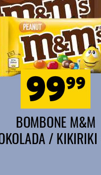 BOMBONE M&M ČOKOLADA / KIRIKIRI 45G