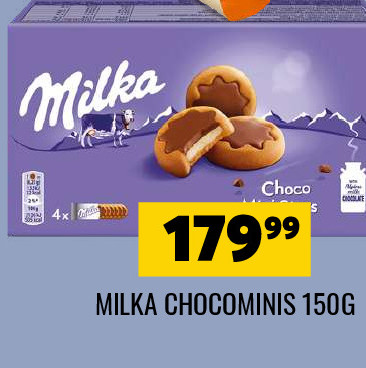 MILKA CHOCOMINIS 150G