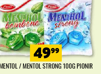MENTOL / MENTOL STRONG 100G PIONIR