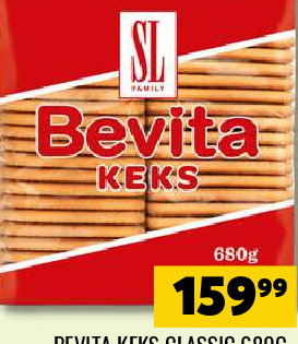 BEVITA KEKS CLASSIC 680G