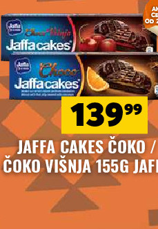 JAFFA CAKES ČOKO / ČOKO VIŠNJA 156G JAFFA