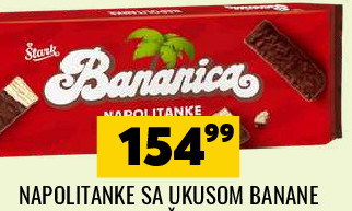 NAPOLITANKE SA UKUSOM BANANE 180G ŠTARK