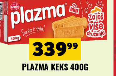PLAZMA KEKS 400G
