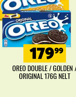 OREO DOUBLE / GOLDEN / ORIGINAL 176G NELT