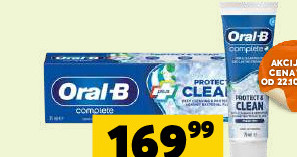 PASTA ORAL B COMPLETE PLUS PROTECT & CLEAN MINT 75ML