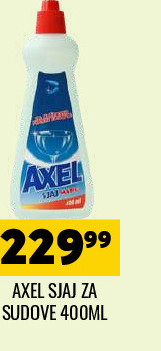 AXEL SJAJ ZA SUDOVE 400ML