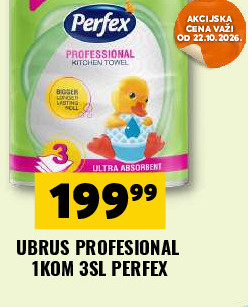 UBRUS PROFESIONAL 1KOM 3SL PERFEX