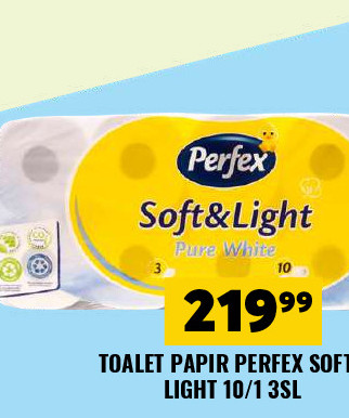 TOALET PAPIR PERFEX SOFT & LIGHT 10/13SL
