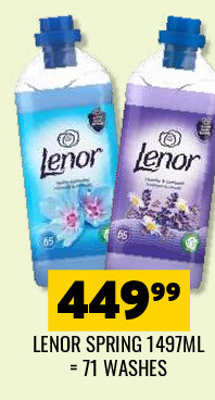 LENOR SPRING 1497ML + 71 WASHES
