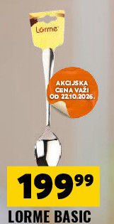 LÖRME BASIC KAŠIKA 3 KOM.