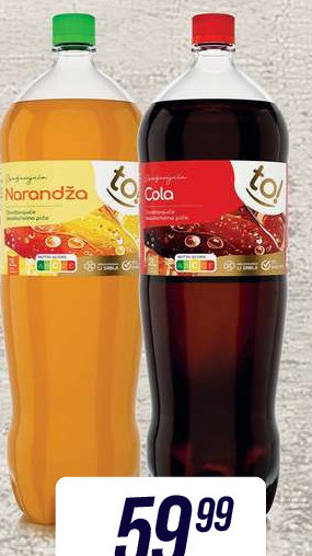 to! cola / pomorandža 2 l