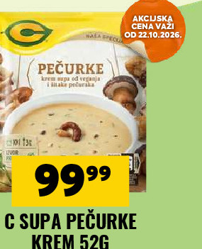 C SUPA PEČURKE KREM 52G