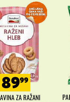 MEŠAVINA ZA RAŽANI MEŠANI 0.9KG DANUBIUS