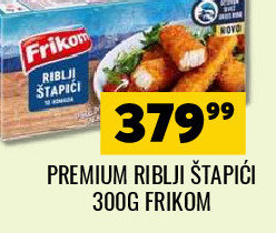 PREMIUM RIBLJI ŠTAPIĆI 300G FRIKOM