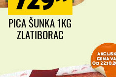 PICA ŠUNKA 1KG ZLATIBORAC