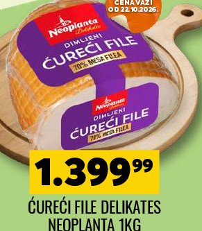 ĆUREĆI FILE DELIKATES NEOPLANTA 1KG