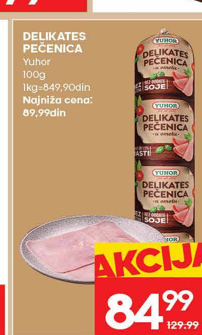 DELIKATES PEČENICA