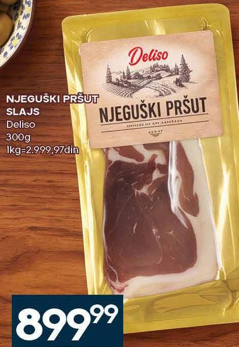 NJEGUŠKI PRŠUT SLAJS