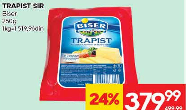 TRAPIST SIR Biser