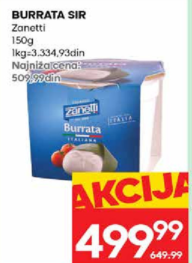Burrata Sir