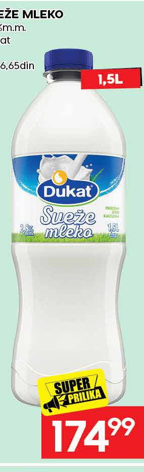 SVEŽE MLEKO 2,8% m.m.
