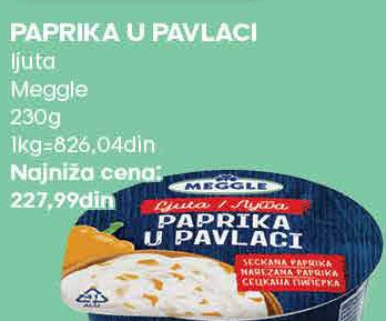 PAPRIKA U PAVLACI ljuta