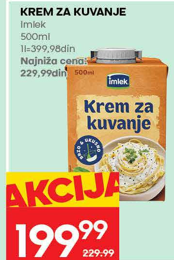 KREM ZA KUVANJE