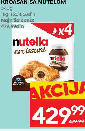 KROASAN SA NUTELOM