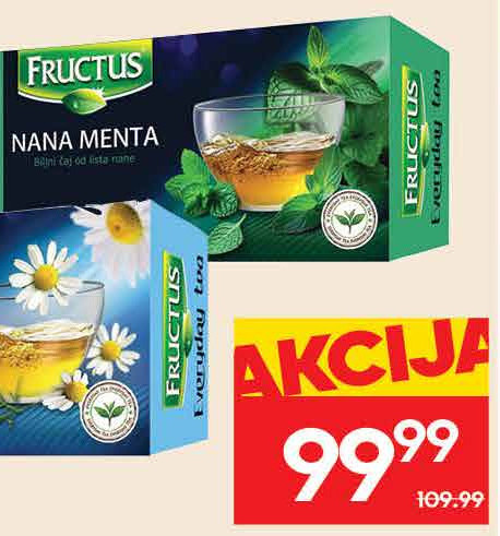 FRUCTUS ČAJ NANA MENTA