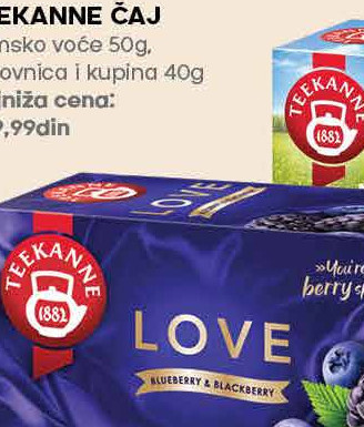 TEEKANE ČAJ šumsko voće 50g