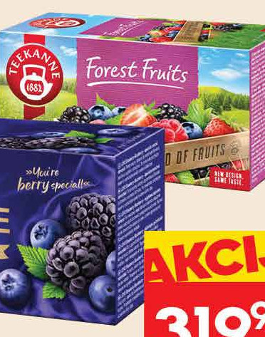 TEEKANE ČAJ Forest Fruits
