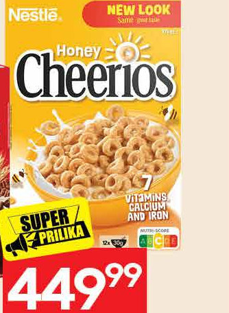 Nestle Honey Cheerios 375g