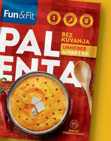 PALENTA BEZ KUVANJA URNEBES AJVAR I SIR
